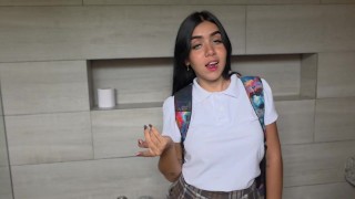 Teacher and his student enter the school bathroom to fuck - Video Porno Gratuite HD | Charmeuse X
