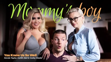 Kenzie Taylor  Caitlin Bell - Lucky Guy Has Sexy With Stepmom And Her Best Friend - Vidéo premium HD - MILF | Charmeuse X