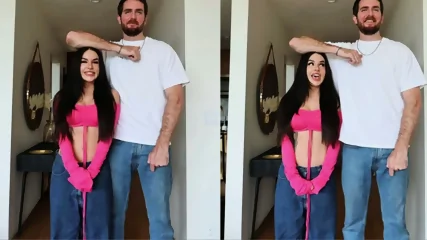 Busty stepsister takes biggest white cock